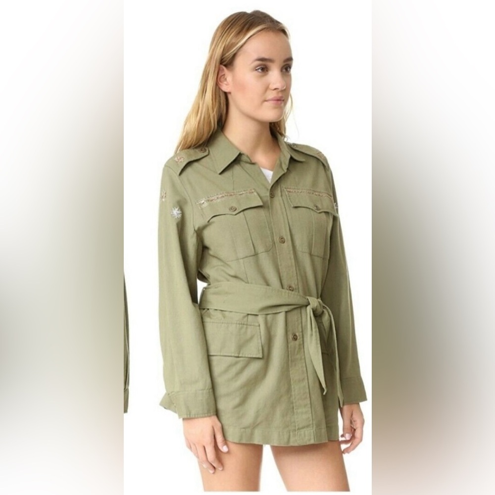 VINTAGE ISLAND WINDS . Safari / Army Utility Jacket … 779